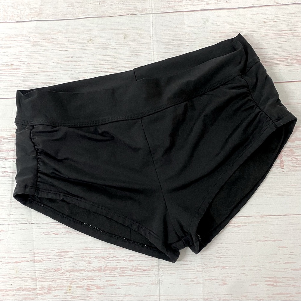 Mossimo Black Boy Cut Bikini Bottom sz Large